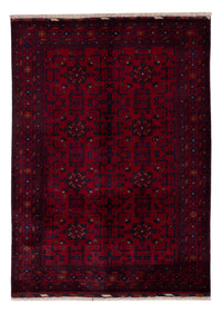 Afghan Rug - Royal - 144 x 100 cm - red