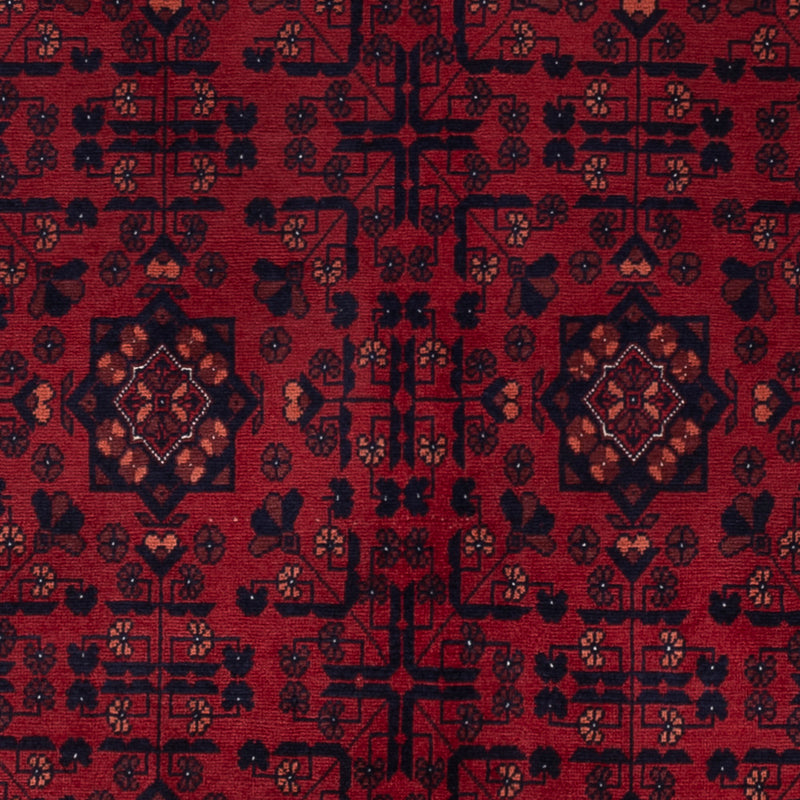 Afghan Rug - Royal - 149 x 101 cm - red