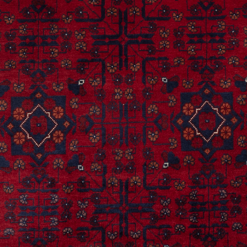 Afghan Rug - Royal - 147 x 101 cm - red
