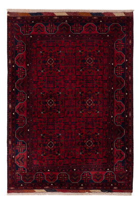 Afghan Rug - Royal - 139 x 100 cm - red