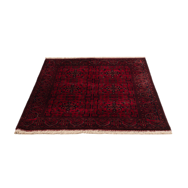 Afghan Rug - Royal - 138 x 101 cm - red