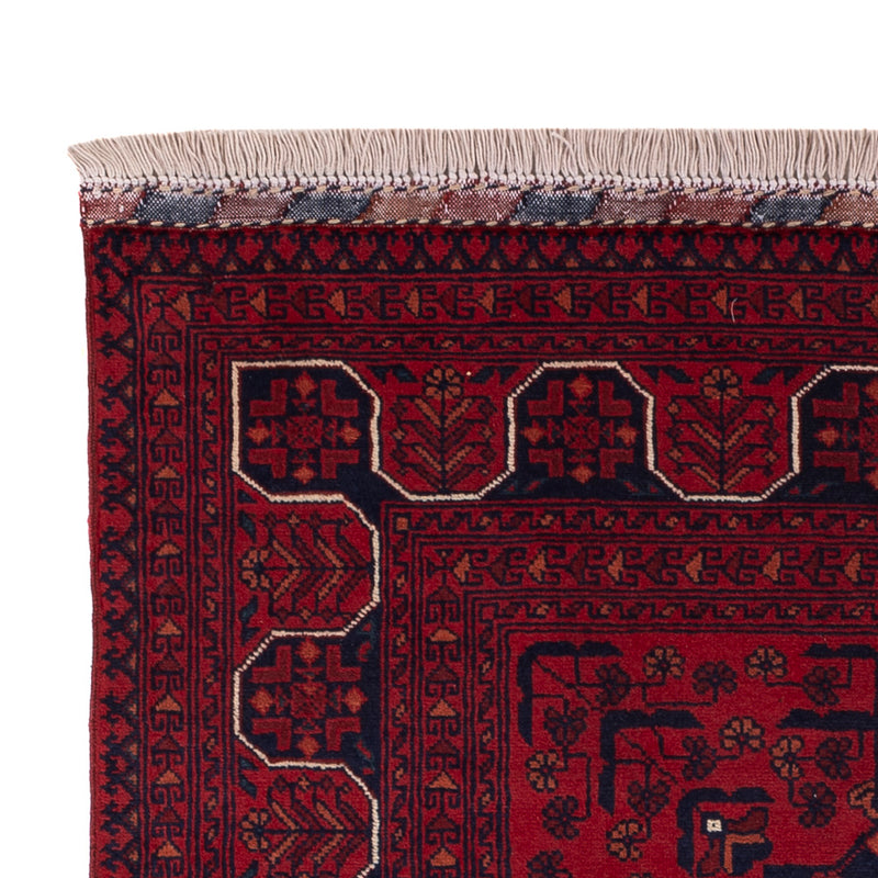 Afghan Rug - Kunduz - 147 x 100 cm - red