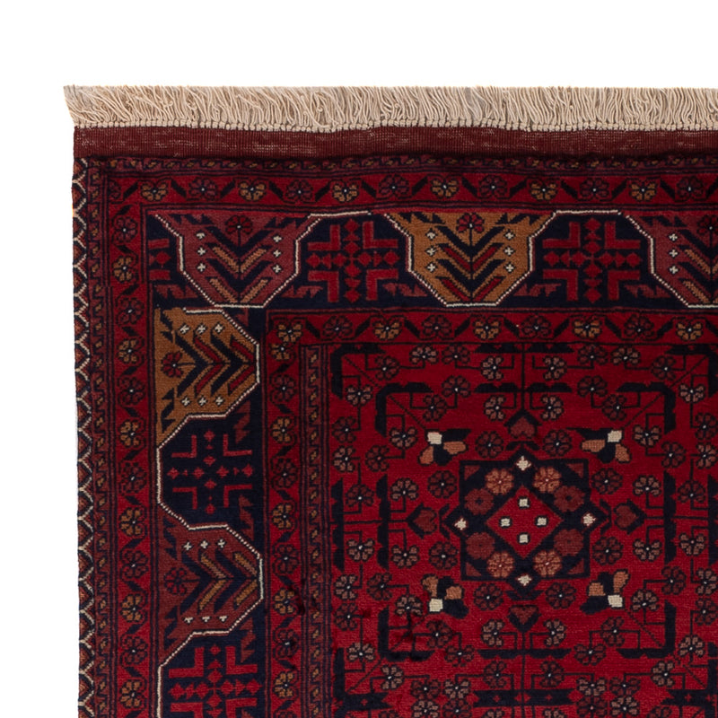 Afghan Rug - Royal - 147 x 100 cm - red