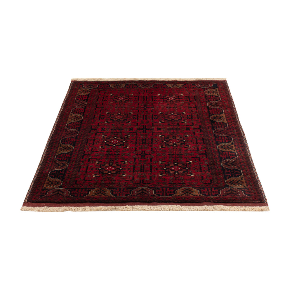 Afghan Rug - Royal - 147 x 100 cm - red