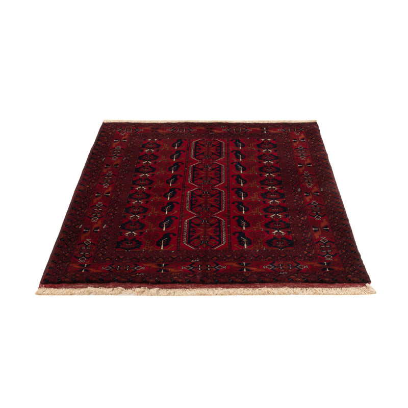 Afghan Rug - Royal - 147 x 99 cm - red