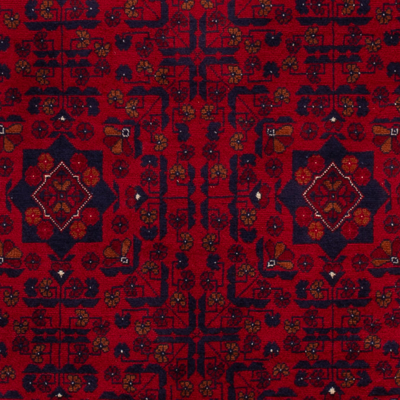 Afghan Rug - Royal - 147 x 105 cm - red