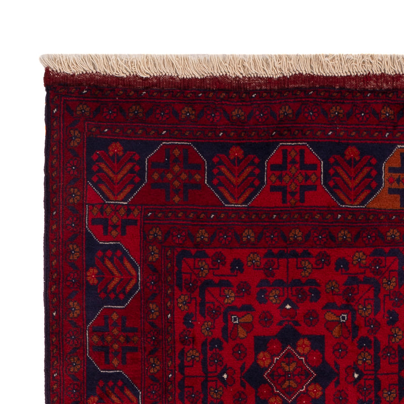 Afghan Rug - Royal - 147 x 105 cm - red