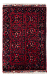 Afghan Rug - Royal - 148 x 98 cm - red