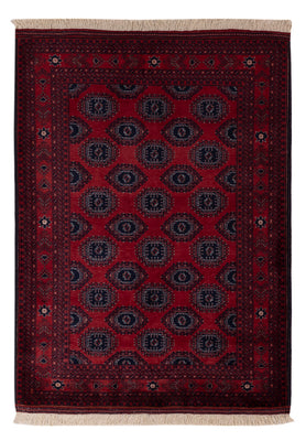 Afghan Rug - Royal - 146 x 103 cm - red