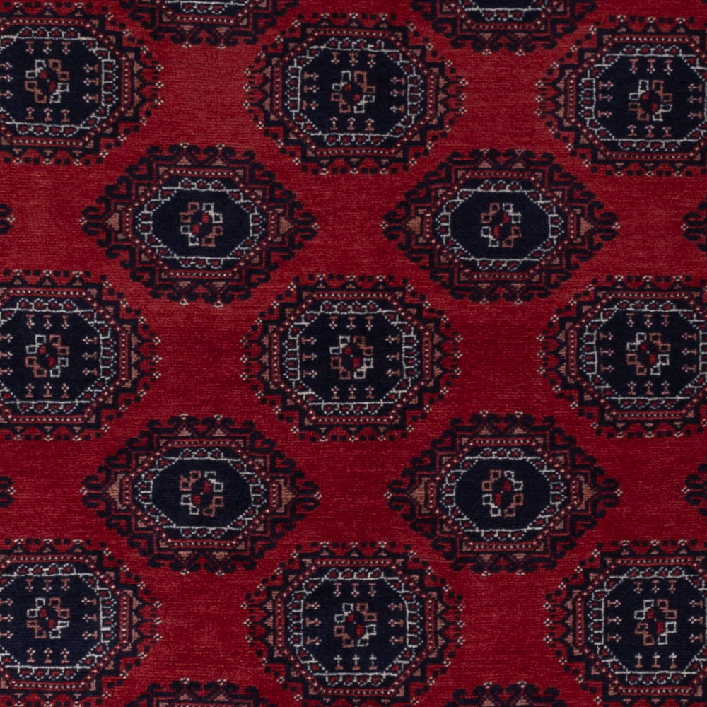 Afghan Rug - Royal - 146 x 103 cm - red