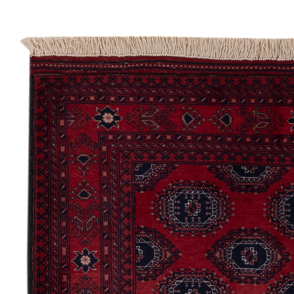 Afghan Rug - Royal - 146 x 103 cm - red