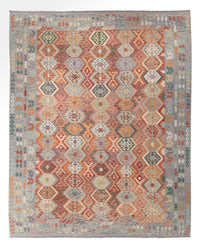 Kelim Rug - Splash - 392 x 315 cm - colorful