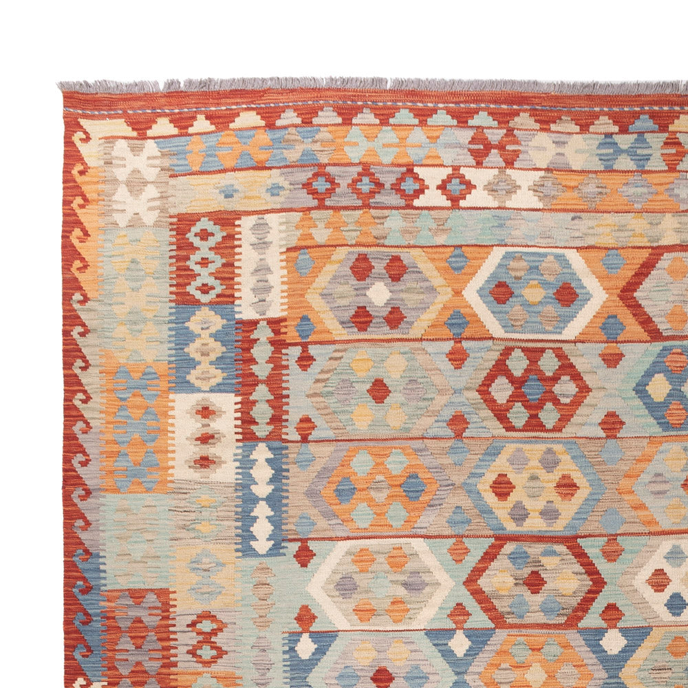 Kilim Maimana Rug 393x301cm - Wool Rug