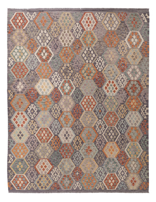 Kelim Rug - Splash - 341 x 264 cm - colorful