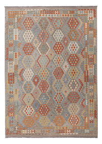 Kelim Rug - Splash - 345 x 248 cm - colorful