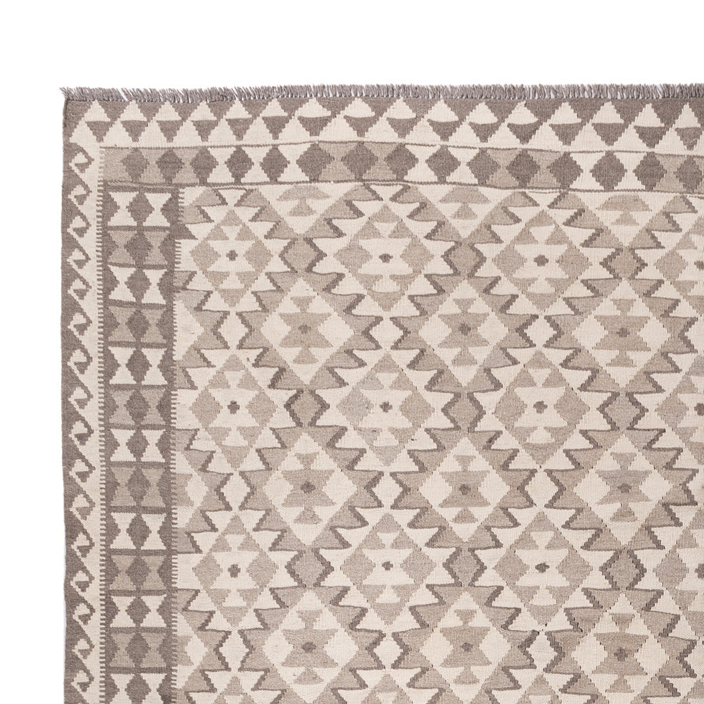 Kelim Rug - Splash - 352 x 251 cm - natural