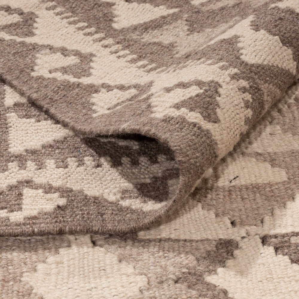 Kelim Rug - Splash - 352 x 251 cm - natural