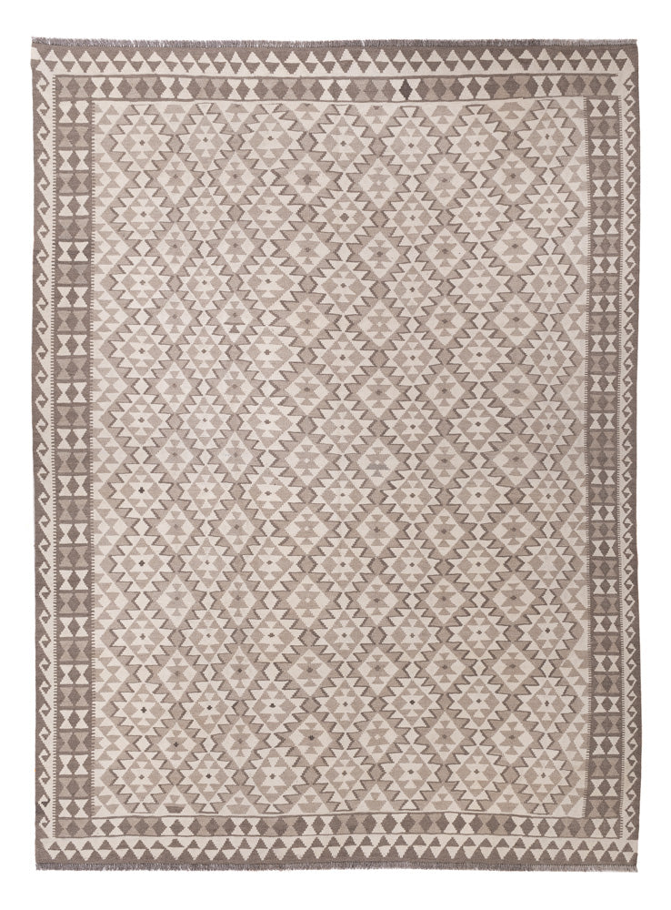 Kelim Rug - Splash - 344 x 247 cm - natural