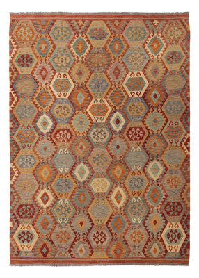 Kelim Rug - Splash - 352 x 256 cm - colorful