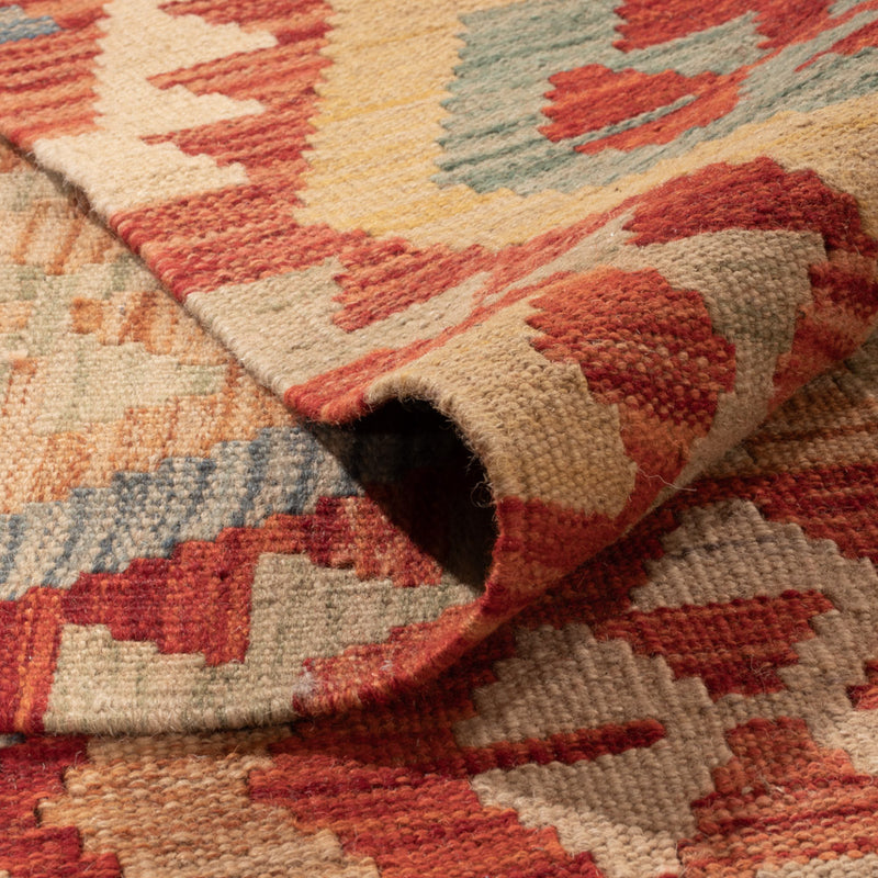 Kelim Rug - Splash - 352 x 256 cm - colorful