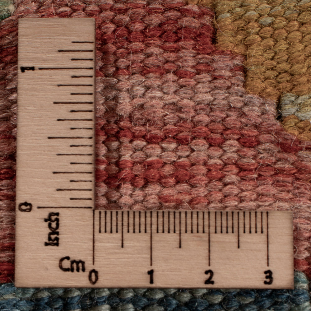 Kelim Rug - Splash - 393 x 307 cm - colorful