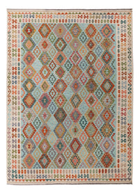Kelim Rug - Splash - 347 x 258 cm - colorful