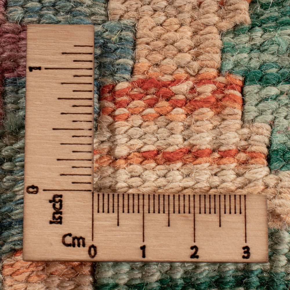 Kelim Rug - Splash - 367 x 266 cm - colorful