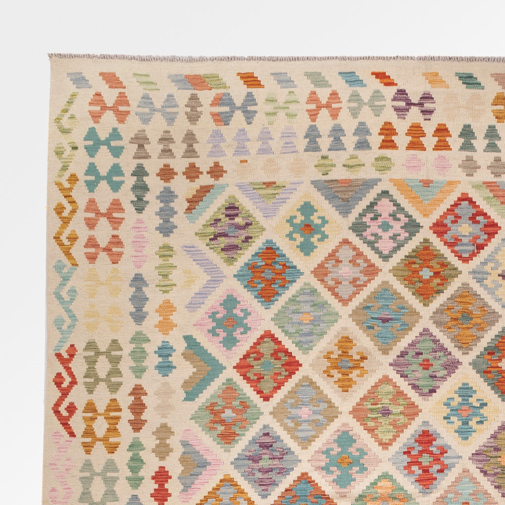 Kilim Maimana Rug 310x387cm - Wool Rug