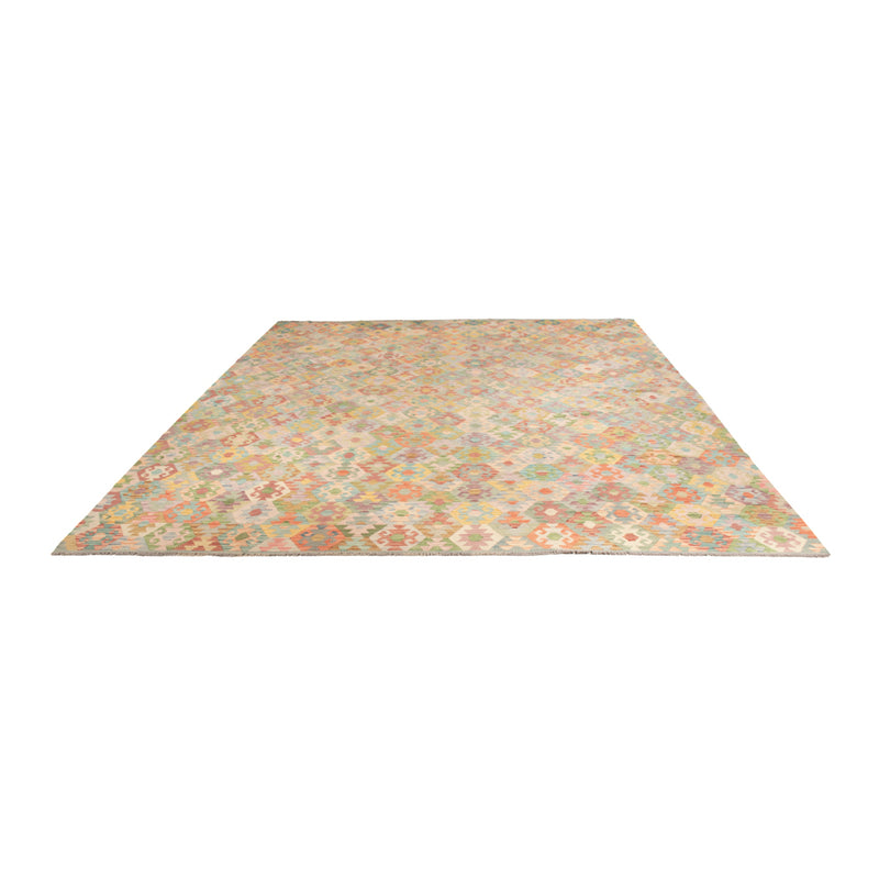 Kelim Rug - Splash - 392 x 323 cm - colorful
