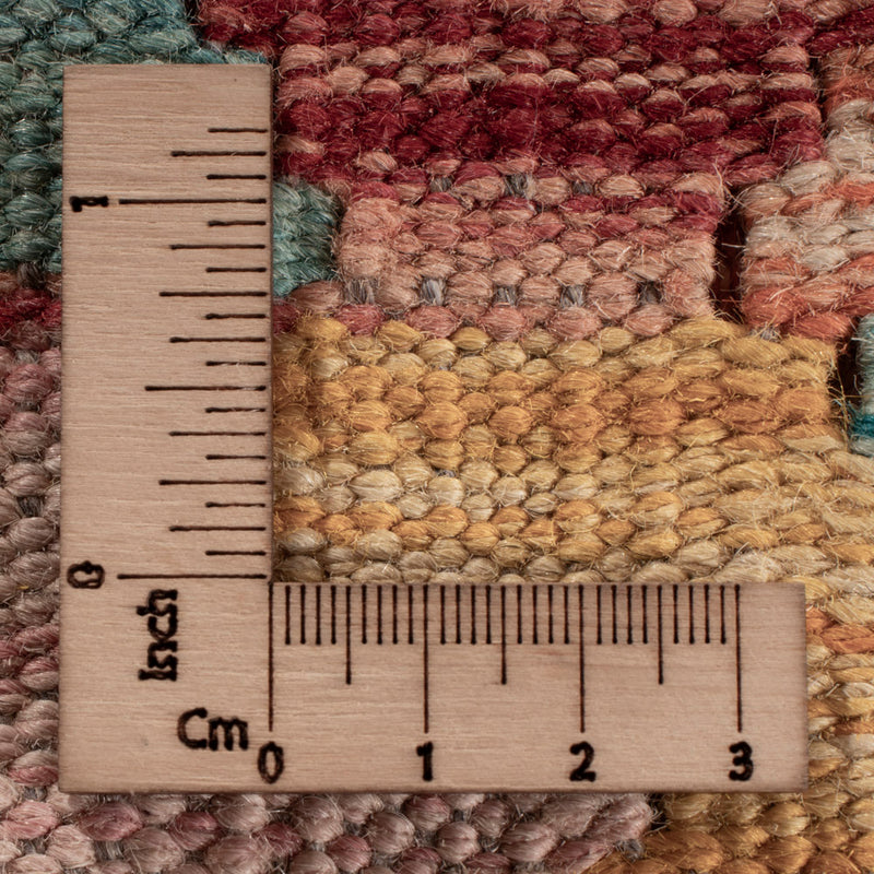 Kelim Rug - Splash - 392 x 323 cm - colorful