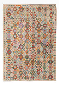 Kelim Rug - Splash - 358 x 258 cm - colorful