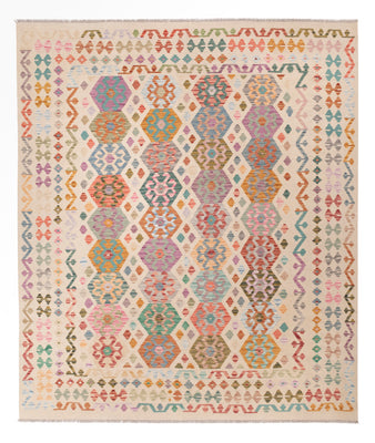 Kelim Rug - Splash - 287 x 250 cm - colorful
