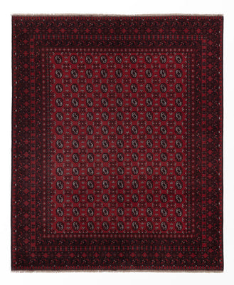 Afghan Rug - Filpa - 302 x 245 cm - red