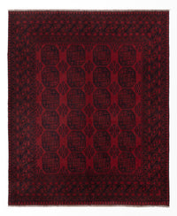 Afghan Rug - Filpa - 300 x 245 cm - red