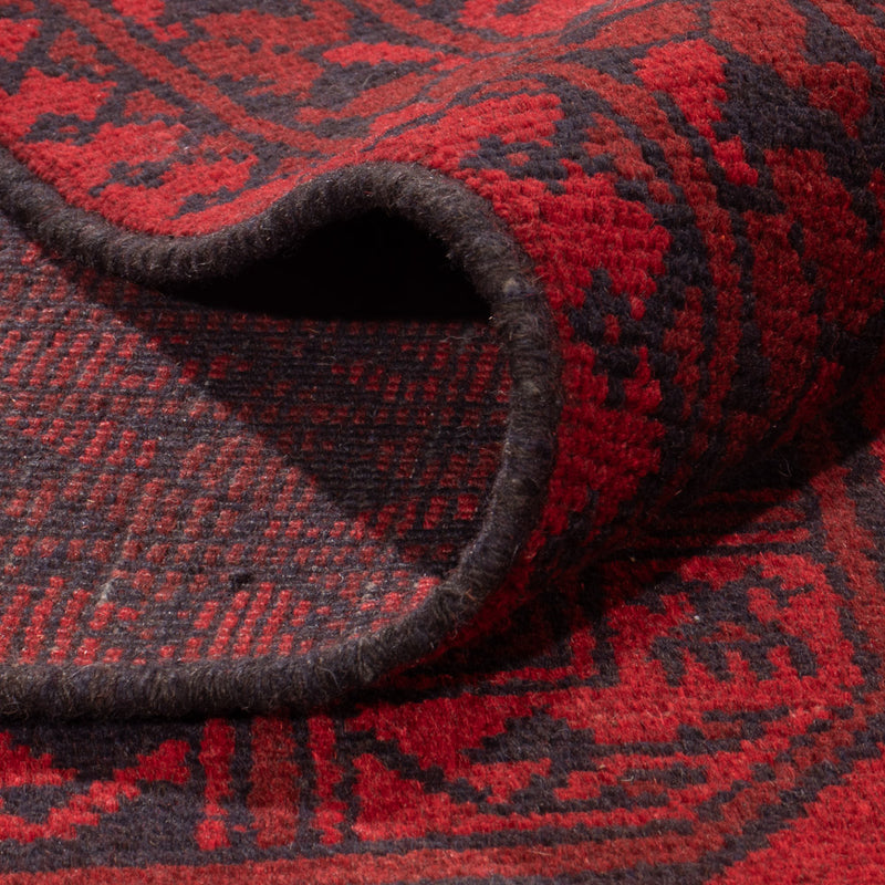 Afghan Rug - Filpa - 300 x 245 cm - red