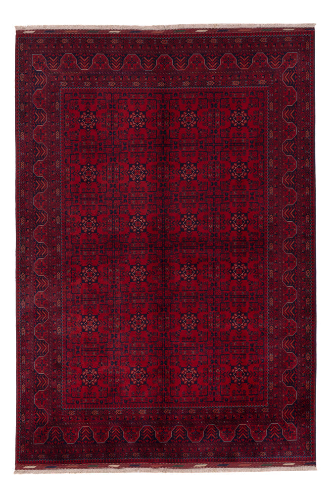 Afghan Rug - Royal - 248 x 170 cm - red