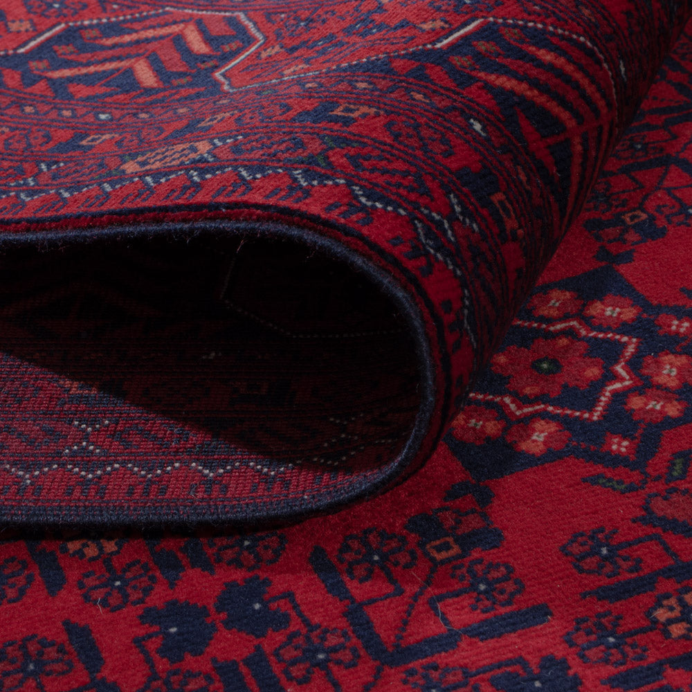 Afghan Rug - Royal - 248 x 170 cm - red