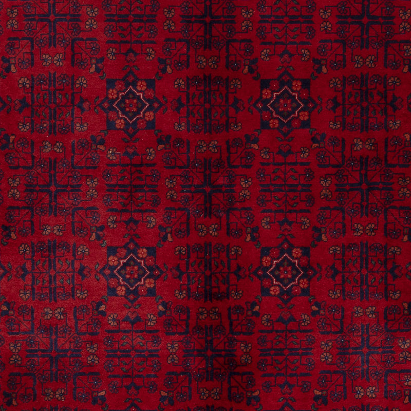 Afghan Rug - Royal - 242 x 172 cm - red
