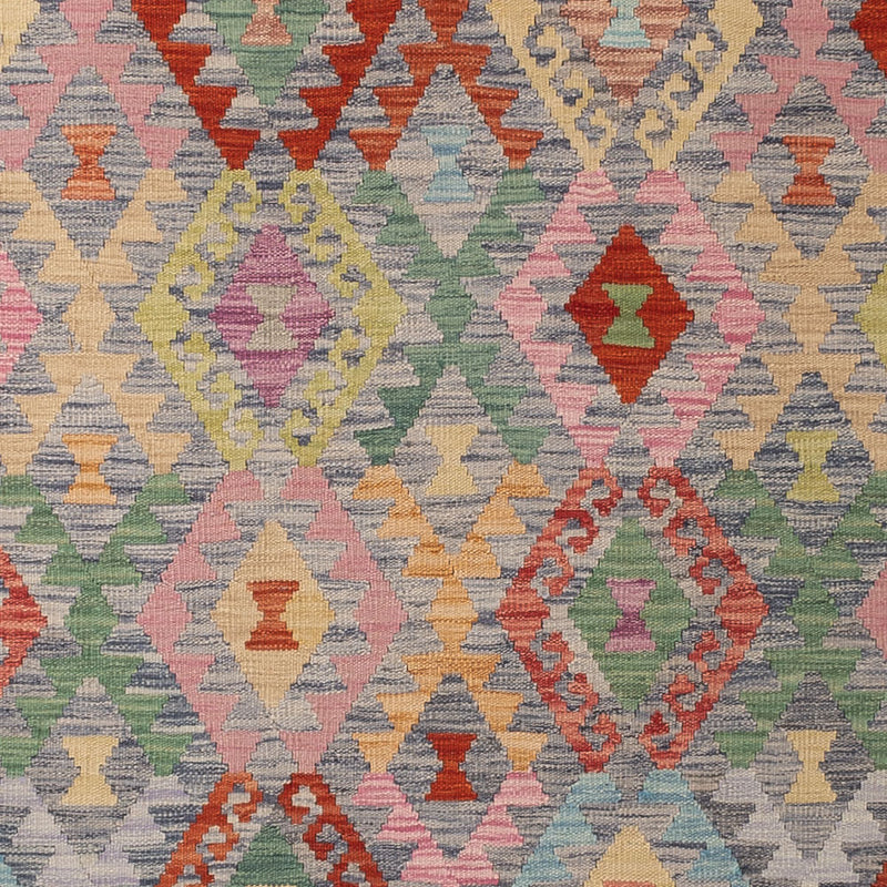 Kelim Rug - Splash - 354 x 257 cm - colorful