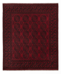 Afghan Rug - Filpa - 301 x 249 cm - red