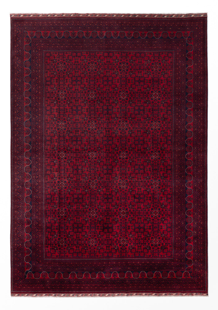 Afghan Rug - Kunduz - Royal - 366 x 255 cm - red