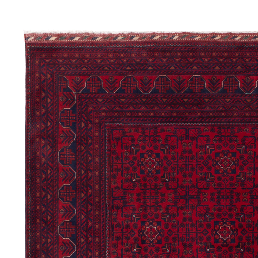 Afghan Rug - Kunduz - Royal - 366 x 255 cm - red