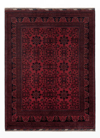 Afghan Rug - Kunduz - Royal - 196 x 148 cm - red