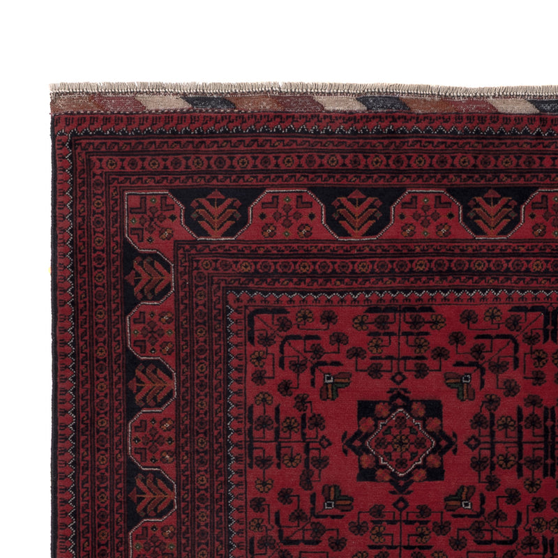 Afghan Rug - Kunduz - Royal - 196 x 148 cm - red