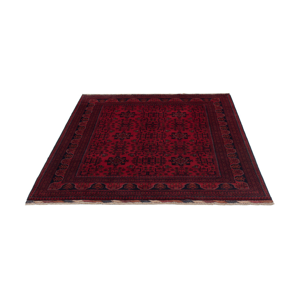 Afghan Rug - Kunduz - Royal - 196 x 148 cm - red