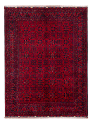 Afghan Rug - Royal - 242 x 181 cm - red