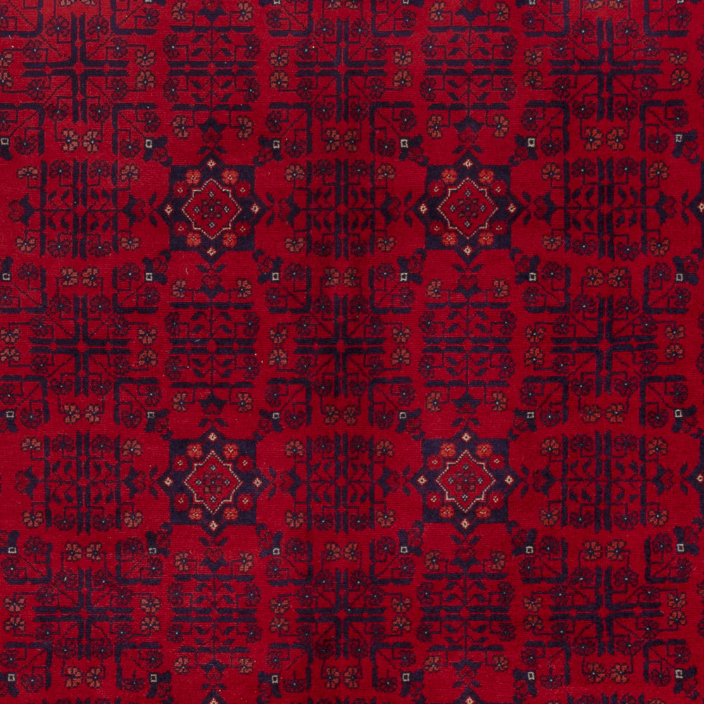 Afghan Rug - Royal - 242 x 181 cm - red