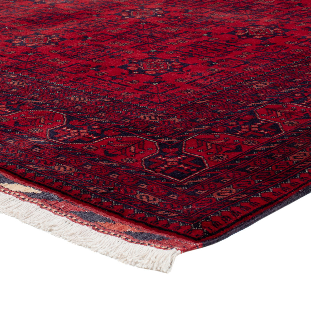 Afghan Rug - Royal - 242 x 181 cm - red