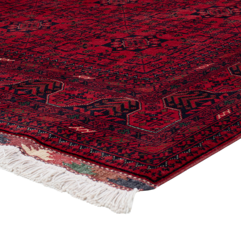 Afghan Rug - Royal - 240 x 173 cm - red