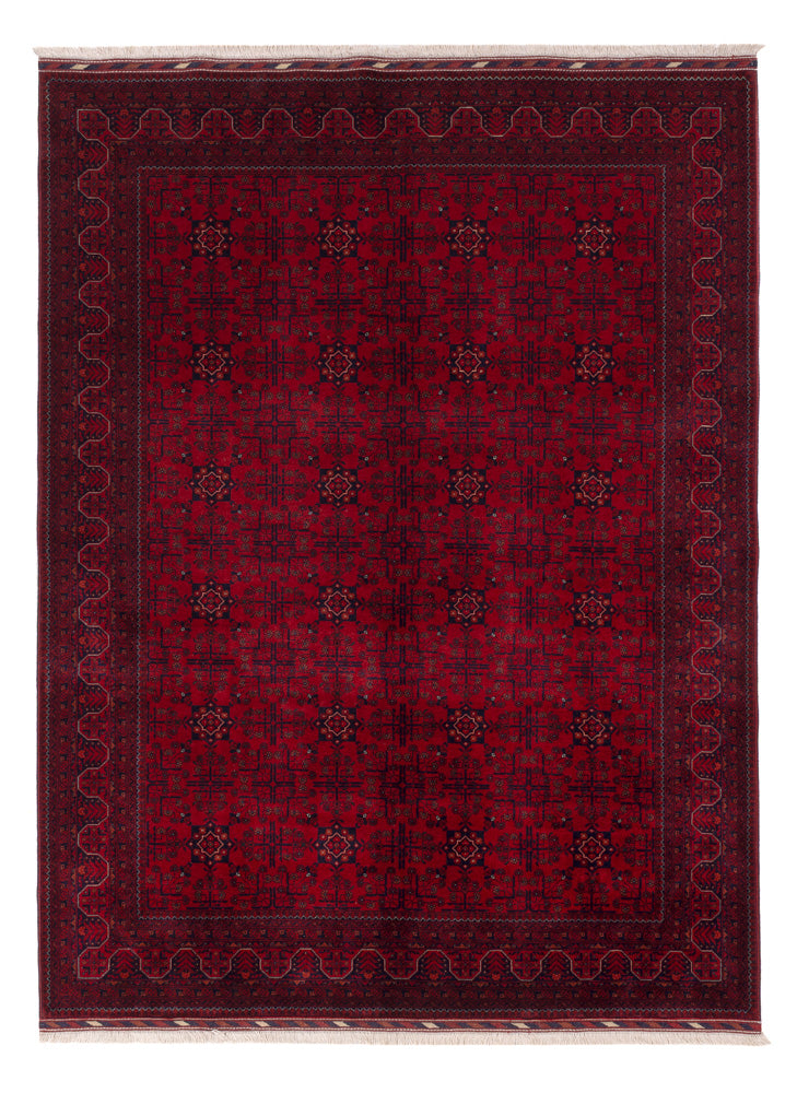 Afghan Rug - Royal - 236 x 174 cm - red